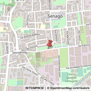 Mappa Via Palmiro Togliatti, 3, 20030 Senago, Milano (Lombardia)