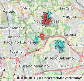 Mappa Via Belluno, 20037 Paderno Dugnano MI, Italia (1.59273)