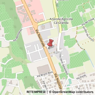 Mappa Via Nazionale, 46A, 25080 Calcinato, Brescia (Lombardia)
