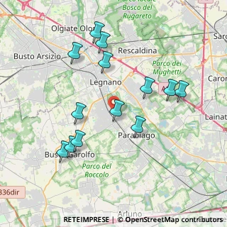 Mappa Via Alessandro Manzoni, 20030 Canegrate MI (3.86692)