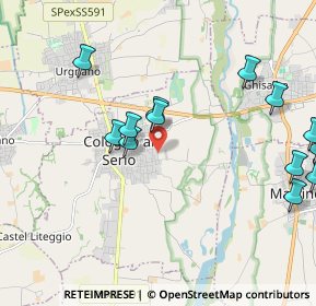 Mappa Via Oriana Fallaci, 24055 Cologno Al Serio BG, Italia (2.32923)