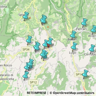Mappa Via Pezze, 37020 Negrar di Valpolicella VR, Italia (2.318)