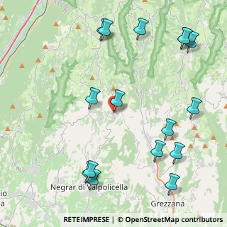 Mappa Via Pezze, 37020 Negrar di Valpolicella VR, Italia (5.36063)