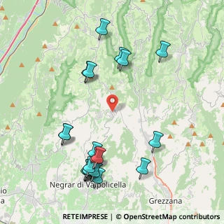 Mappa Via Pezze, 37020 Negrar di Valpolicella VR, Italia (4.7805)