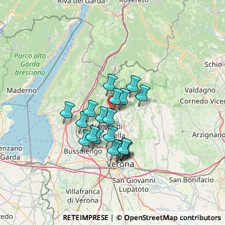 Mappa Via Pezze, 37020 Negrar di Valpolicella VR, Italia (10.692)