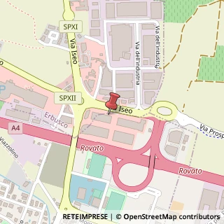 Mappa Via Padania, 22, 25038 Rovato, Brescia (Lombardia)