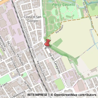 Mappa Via Per Canegrate, 6/8, 20025 Legnano, Milano (Lombardia)