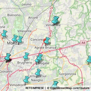Mappa Via Giuseppe Mazzini, 20864 Agrate Brianza MB, Italia (6.26)