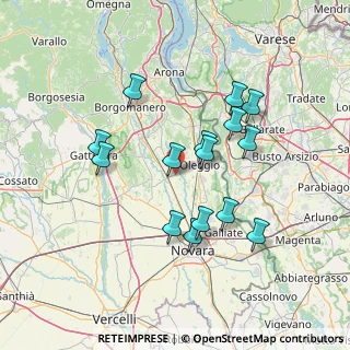 Mappa Via per Oleggio, 28015 Momo NO, Italia (13.11533)