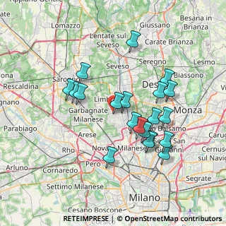 Mappa Volta 58, 20030 Senago MI, Italia (6.7485)