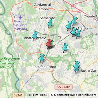 Mappa Via Gorizia, 20020 Vanzaghello MI, Italia (3.53214)