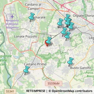 Mappa Via Generale Cantore, 20020 Magnago MI, Italia (4.46091)