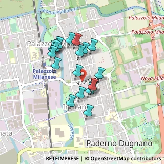 Mappa Via Grossi Tommaso, 20037 Paderno Dugnano MI, Italia (0.372)
