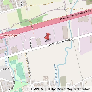 Mappa Via delle Industrie, 41, 20040 Cambiago, Milano (Lombardia)