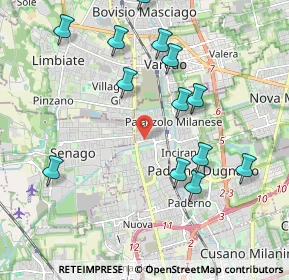 Mappa Via Magenta, 20037 Paderno Dugnano MI, Italia (2.14308)