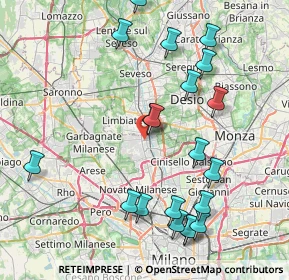 Mappa Via Magenta, 20037 Paderno Dugnano MI, Italia (9.0375)