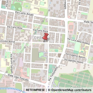 Mappa Via Emilio Borsa, 101, 20900 Monza, Monza e Brianza (Lombardia)