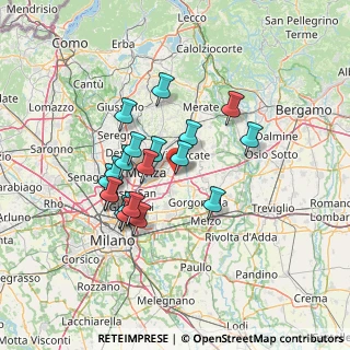 Mappa Via Don Luigi Cantini, 20864 Agrate Brianza MB, Italia (11.719)