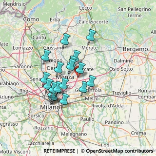 Mappa Via Don Luigi Cantini, 20864 Agrate Brianza MB, Italia (11.853)
