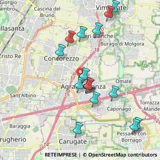 Mappa Via Don Luigi Cantini, 20864 Agrate Brianza MB, Italia (2.0825)