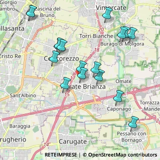 Mappa Via Don Luigi Cantini, 20864 Agrate Brianza MB, Italia (2.20176)