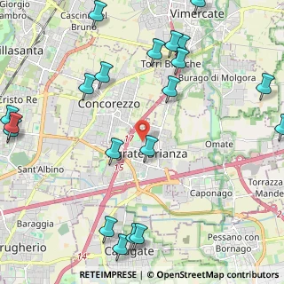 Mappa Via Don Luigi Cantini, 20864 Agrate Brianza MB, Italia (2.9415)