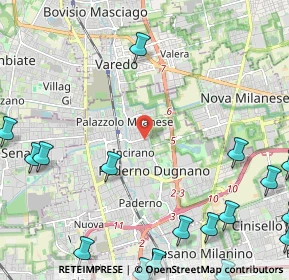 Mappa Via Don Giovanni Minzoni, 20037 Paderno Dugnano MI, Italia (3.51053)