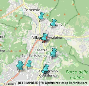 Mappa Via Colle di Tenda, 25136 Brescia BS, Italia (2.04)