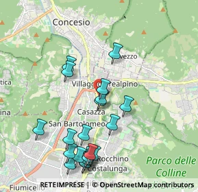 Mappa Via Colle di Tenda, 25136 Brescia BS, Italia (2.14)