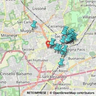 Mappa Via Carlo Emanuele I, 20052 Monza MB, Italia (1.5795)
