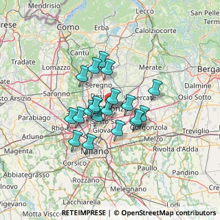 Mappa Via Carlo Emanuele I, 20052 Monza MB, Italia (9.7855)