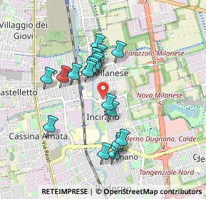 Mappa Via Tommaso Grossi, 20037 Paderno Dugnano MI, Italia (0.7825)