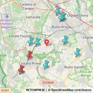 Mappa Via G. Brodolini, 20020 Magnago MI, Italia (4.84455)