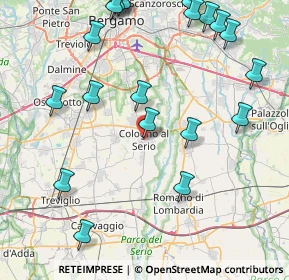 Mappa Via Umberto I, 24055 Cologno Al Serio BG, Italia (10.502)