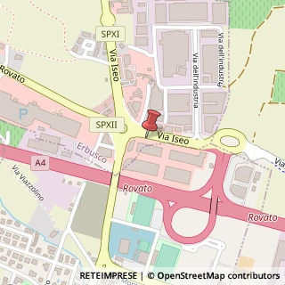 Mappa Via Iseo, 6, 25030 Villa Pedergnano BS, Italia, 25030 Erbusco, Brescia (Lombardia)