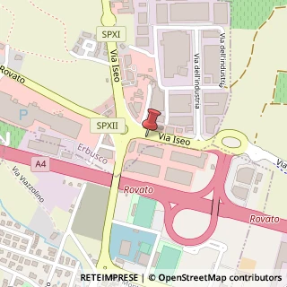 Mappa Via Iseo, 6, 25030 Erbusco, Brescia (Lombardia)