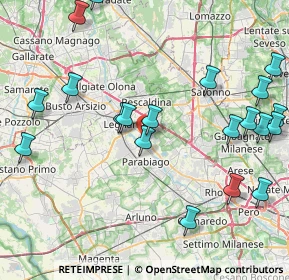 Mappa Via E. Curiel, 20028 San Vittore Olona MI, Italia (10.076)