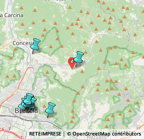 Mappa Via Capra, 25075 Nave BS, Italia (5.95833)