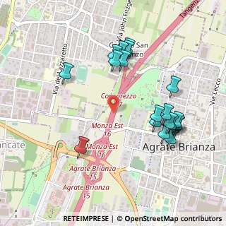 Mappa A51 Tangenziale Est Milano, 20864 Agrate Brianza MB, Italia (0.512)