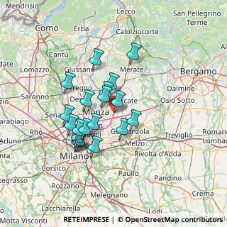 Mappa A51 Tangenziale Est Milano, 20864 Agrate Brianza MB, Italia (11.6125)