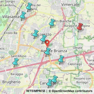 Mappa A51 Tangenziale Est Milano, 20864 Agrate Brianza MB, Italia (2.49636)