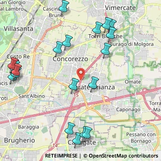 Mappa A51 Tangenziale Est Milano, 20864 Agrate Brianza MB, Italia (2.822)