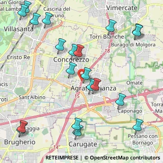 Mappa A51 Tangenziale Est Milano, 20864 Agrate Brianza MB, Italia (2.698)
