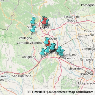 Mappa SP 46 del Pasubio, 36100 Costabissara VI, Italia (9.51813)
