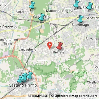 Mappa , 20020 Magnago MI, Italia (3.41909)