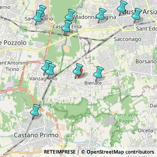 Mappa , 20020 Magnago MI, Italia (2.70667)