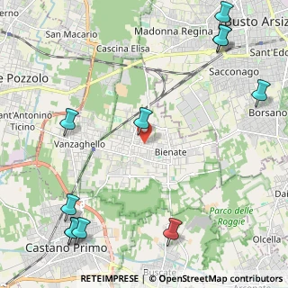 Mappa , 20020 Magnago MI, Italia (3.15909)