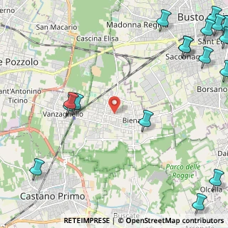 Mappa , 20020 Magnago MI, Italia (3.62176)