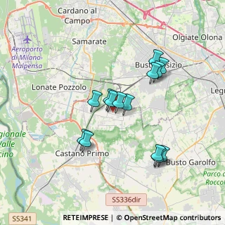 Mappa , 20020 Magnago MI, Italia (3.07643)