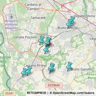 Mappa , 20020 Magnago MI, Italia (3.78455)